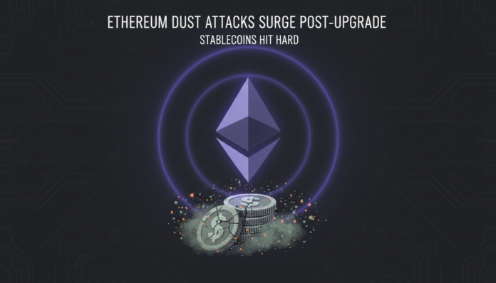Ethereum Dust Attacks Surge Post-Upgrade, Stablecoins Hit Hard