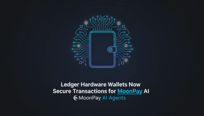 Ledger Hardware Wallets Now Secure Transactions for MoonPay AI Agents