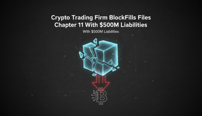 Crypto Trading Firm BlockFills Files Chapter 11 With $500M Liabilities