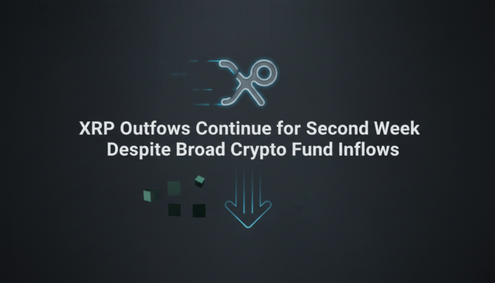 XRP Outflows Continue for Second Week Despite Broad Crypto Fund Inflows