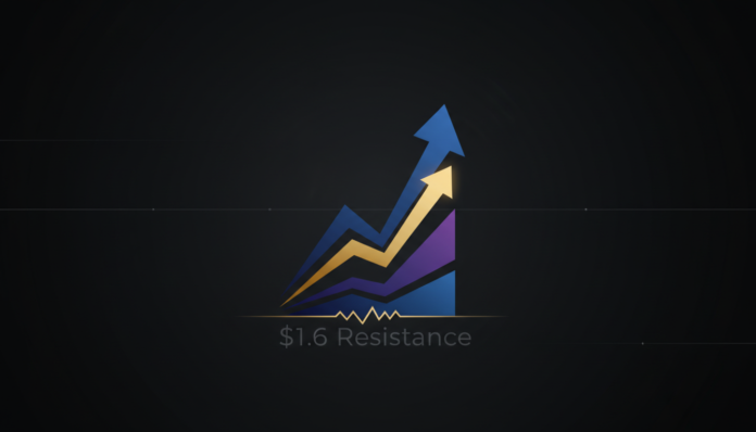 PancakeSwap's CAKE Rallies 13% in a Week: Can Bulls Break $1.6 Resistance?