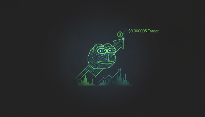 PEPE Momentum Builds Towards $0.000005 Target as Technicals Improve