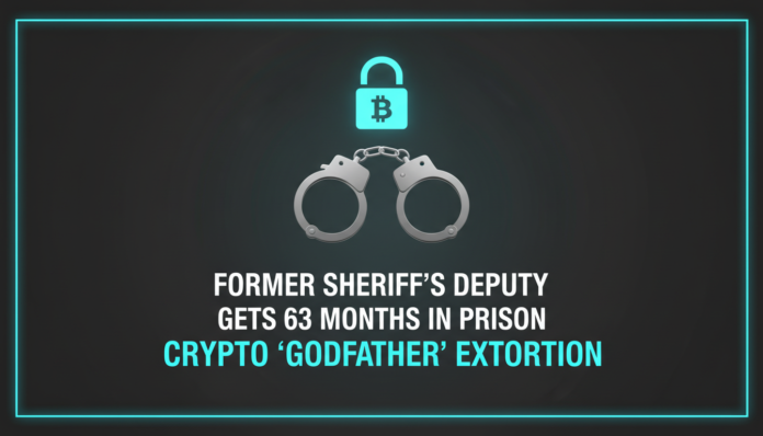 Former Sheriff's Deputy Gets 63 Months in Prison for Crypto 'Godfather' Extortion