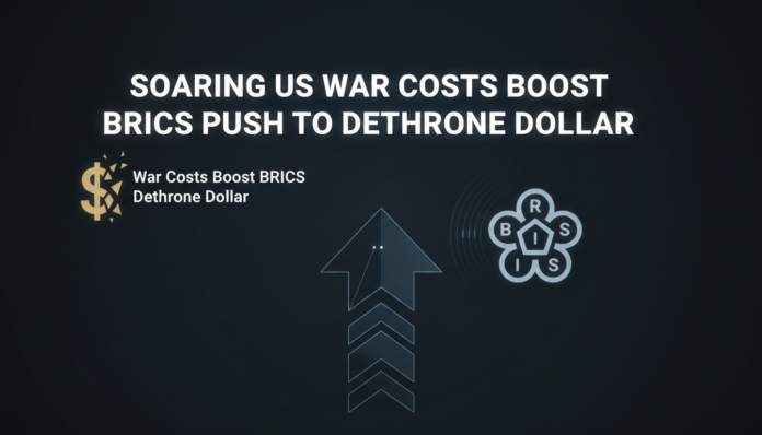 Soaring US War Costs Boost BRICS Push to Dethrone Dollar