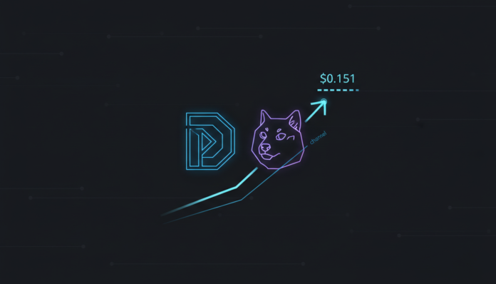 Dogecoin Tests Key Resistance, Targets $0.151 on Potential Channel Breakout