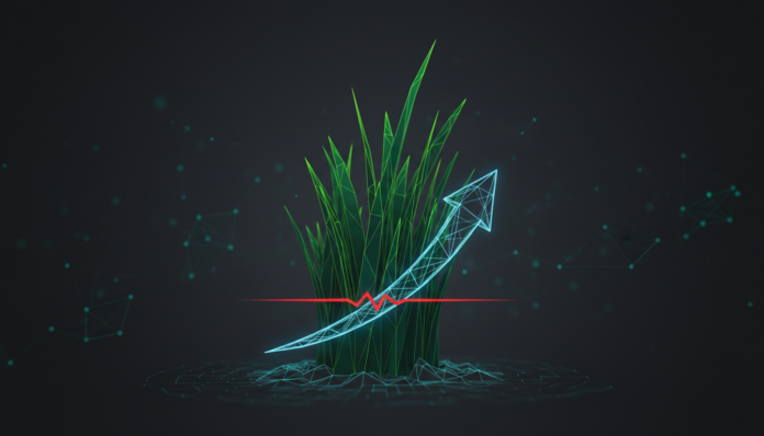 GRASS Surges Over 28% to $0.47, Tests Key Resistance as Traders Increase Longs