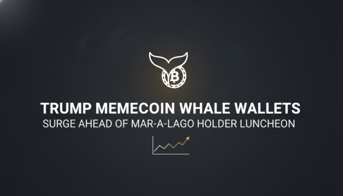 Trump Memecoin Whale Wallets Surge Ahead of Mar-a-Lago Holder Luncheon