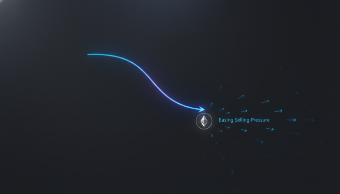 Ethereum Exchange Inflows Hit 10-Month Low, Easing Selling Pressure