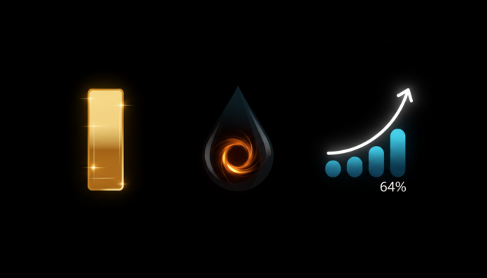 Hyperliquid Traders Shift to Gold, Oil as HIP-3 Shows 64% User Retention