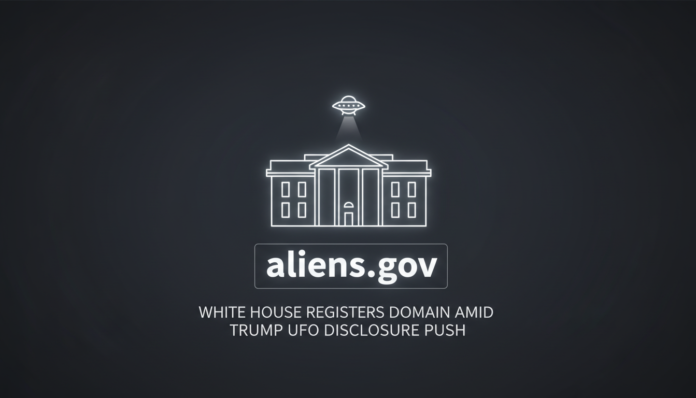 White House Registers aliens.gov Domain Amid Trump UFO Disclosure Push