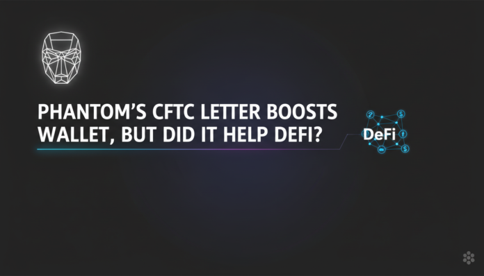 Phantom's CFTC Letter Boosts Wallet, But Did It Help DeFi?