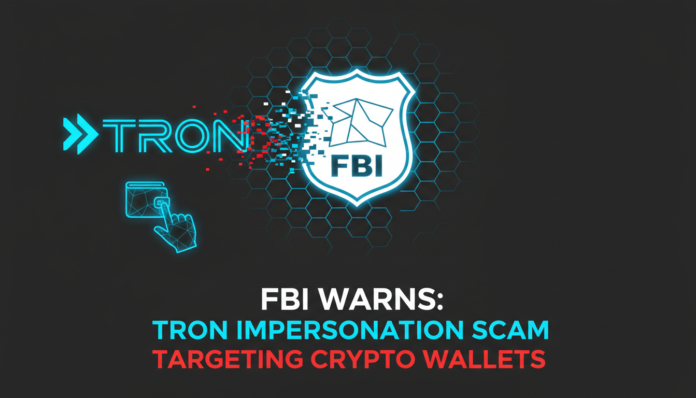 FBI warns of new Tron impersonation scam targeting crypto wallets