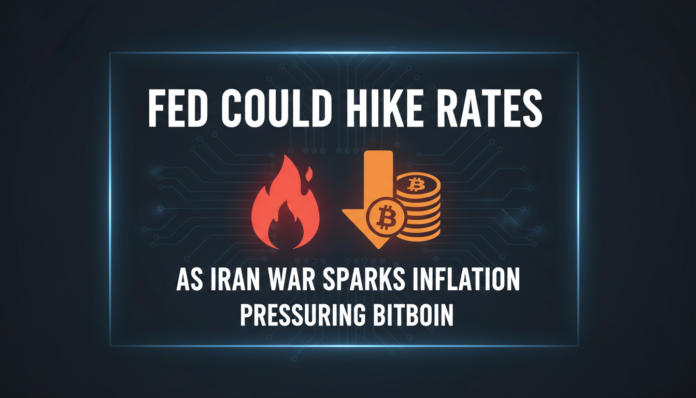 Fed Could Hike Rates As Iran War Sparks Inflation, Pressuring Bitcoin