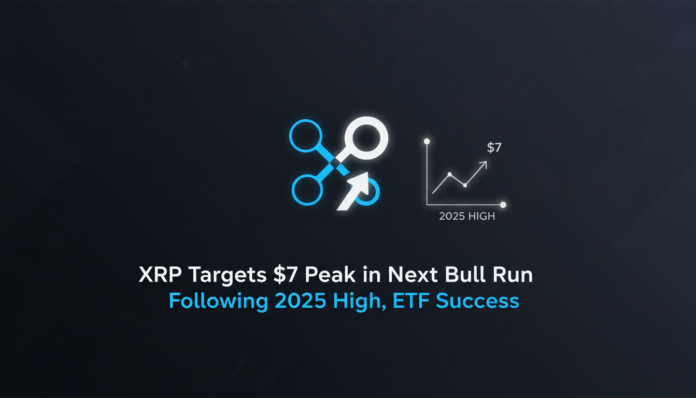 XRP Targets $7 Peak in Next Bull Run Following 2025 High, ETF Success