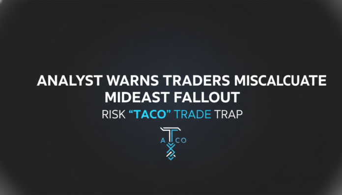 Analyst Warns Traders Miscalculate Mideast Fallout, Risk 