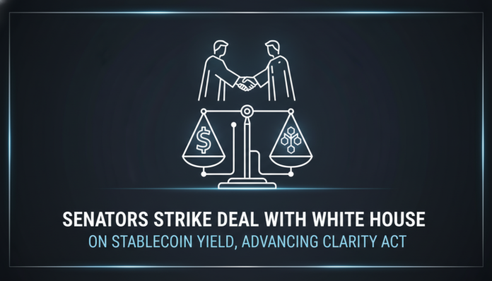 Senators Strike Deal With White House on Stablecoin Yield, Advancing CLARITY Act