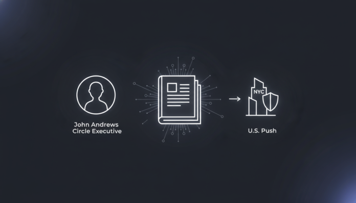 Ledger Appoints Ex-Circle Executive John Andrews as CFO, Opens NYC Office Amid U.S. Push