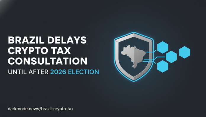 Brazil Delays Crypto Tax Consultation Until After 2026 Election