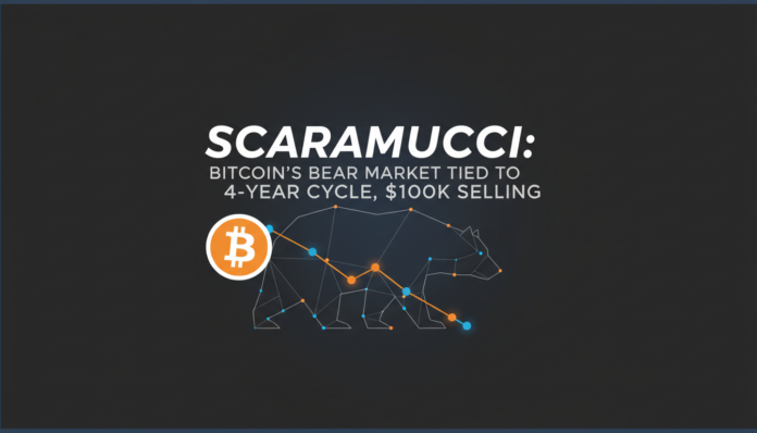 Scaramucci: Bitcoin's Bear Market Tied to 4-Year Cycle, $100K Selling