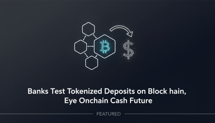 Banks Test Tokenized Deposits on Blockchain, Eye Onchain Cash Future