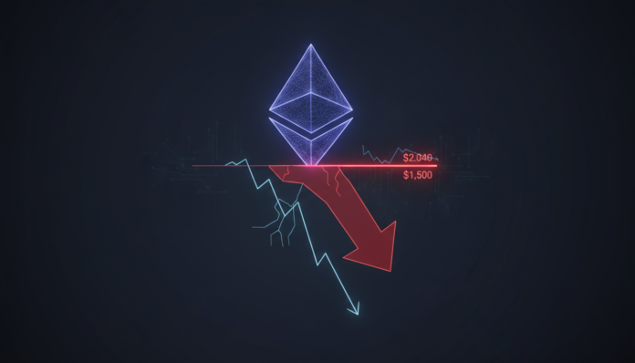 Ethereum Teeters at $2,040 Support, Risks Deep Correction to $1,500 Mark
