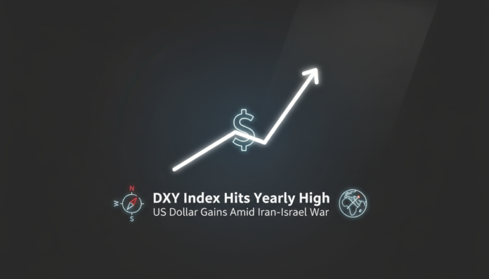 DXY Index Hits Yearly High as US Dollar Gains Amid Iran-Israel War