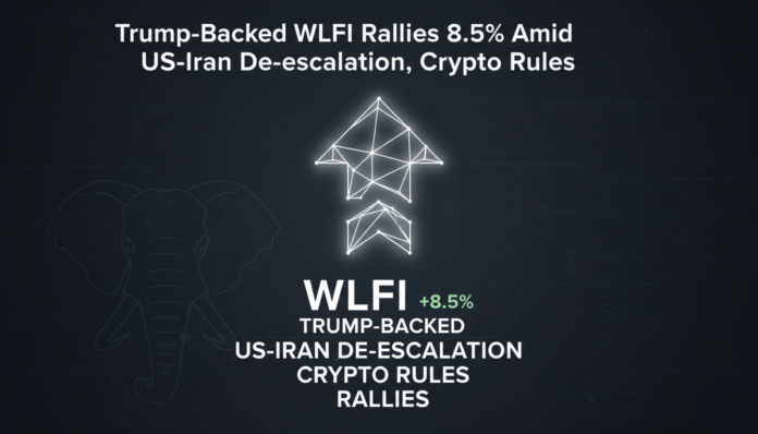 Trump-Backed WLFI Rallies 8.5% Amid US-Iran De-escalation, Crypto Rules