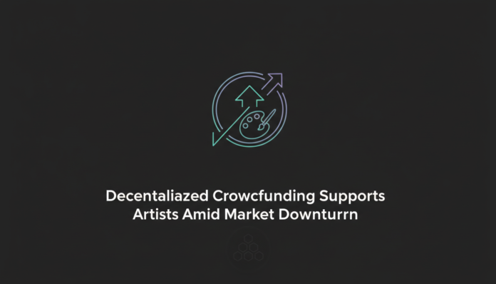 Decentralized Crowdfunding Supports Artists Amid Market Downturn