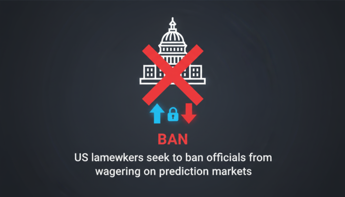 US lawmakers seek to ban officials from wagering on prediction markets
