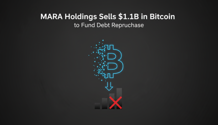 MARA Holdings Sells $1.1B in Bitcoin to Fund Debt Repurchase