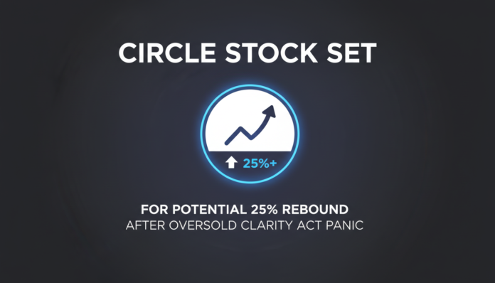 Circle Stock Set for Potential 25% Rebound After Oversold CLARITY Act Panic