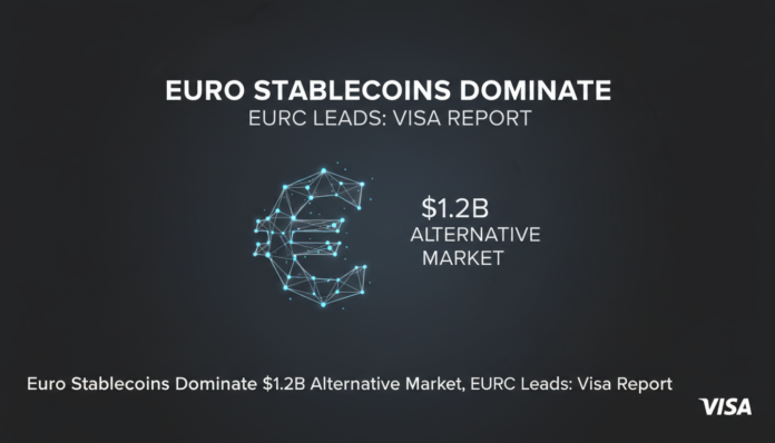 Euro Stablecoins Dominate $1.2B Alternative Market, EURC Leads: Visa Report