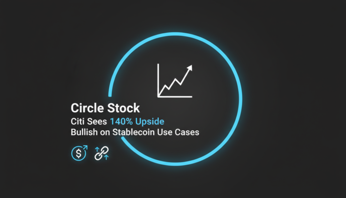 Circle Stock: Citi Sees 140% Upside, Bullish on Stablecoin Use Cases