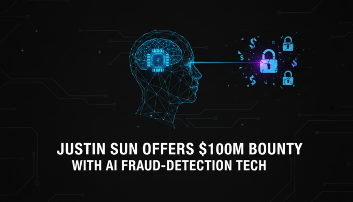 Justin Sun Offers $100M Bounty With AI Fraud-Detection Tech