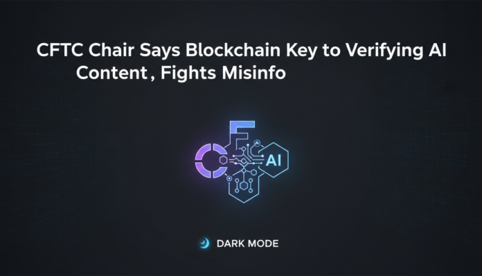 CFTC Chair Says Blockchain Key to Verifying AI Content, Fights Misinfo