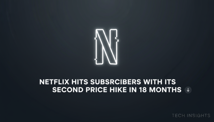 Netflix Hits Subscribers With Its Second Price Hike in 18 Months