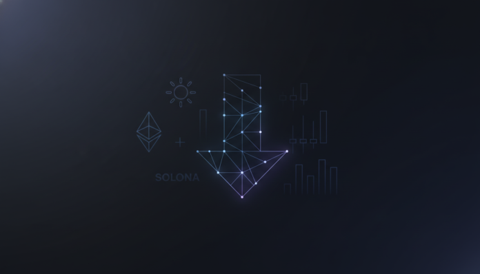 Crypto, stocks tumble in broad risk-off move; Ethereum slides 4%, Solana drops over 5%.