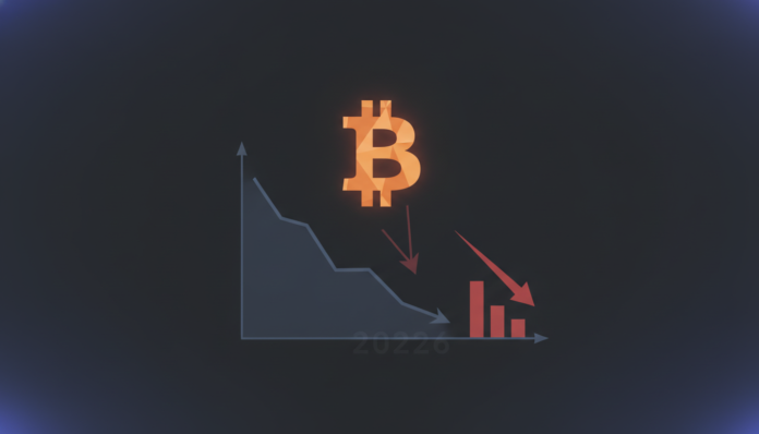Bitcoin Facing Bearish Turn as U.S. ETF Inflows Dwindle to Near 2026 Low