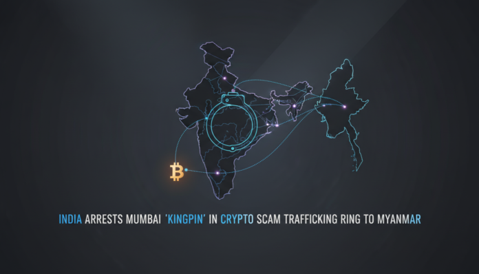 India arrests Mumbai 'kingpin' in crypto scam trafficking ring to Myanmar
