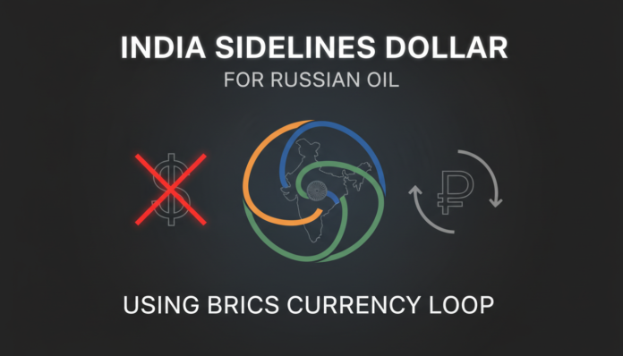 India Sidelines Dollar for Russian Oil Using BRICS Currency Loop