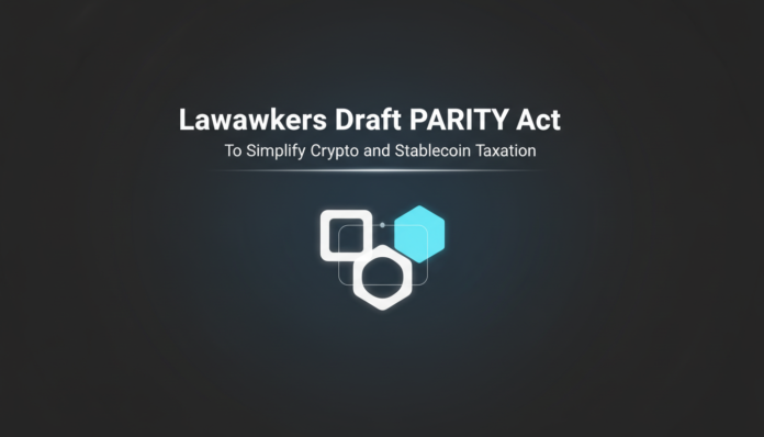 Lawmakers Draft PARITY Act to Simplify Crypto and Stablecoin Taxation
