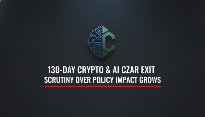 130-Day Crypto & AI Czar Exit: Scrutiny Over Policy Impact Grows