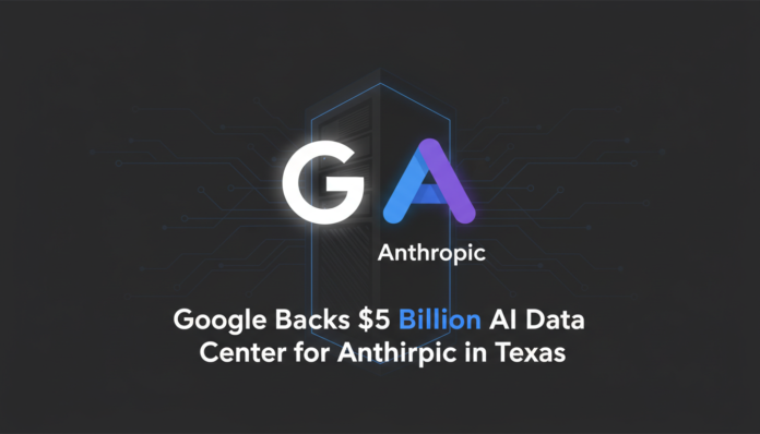 Google Backs $5 Billion AI Data Center for Anthropic in Texas