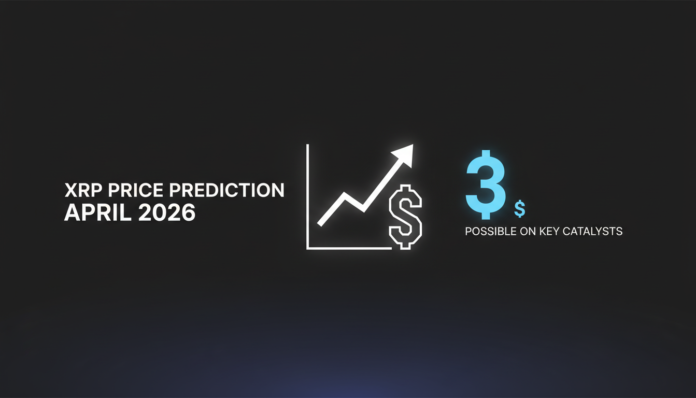 XRP Price Prediction for April 2026 Sees $3 Possible on Key Catalysts