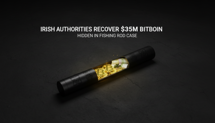 Irish Authorities Recover $35M Bitcoin Hidden in Fishing Rod Case