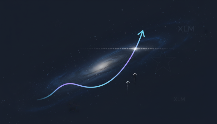 Stellar (XLM) Tests Channel Resistance; Breakout Could Target $0.43