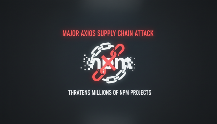 Major Axios Supply Chain Attack Threatens Millions of npm Projects