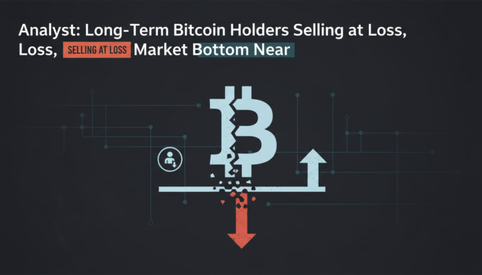 Analyst: Long-Term Bitcoin Holders Selling at Loss, Hinting Market Bottom Near