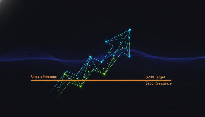 ZCash Tests $250 Resistance Amid Bitcoin Rebound, Eyes $290 Target