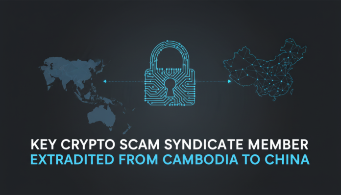 Key Crypto Scam Syndicate Member Extradited from Cambodia to China